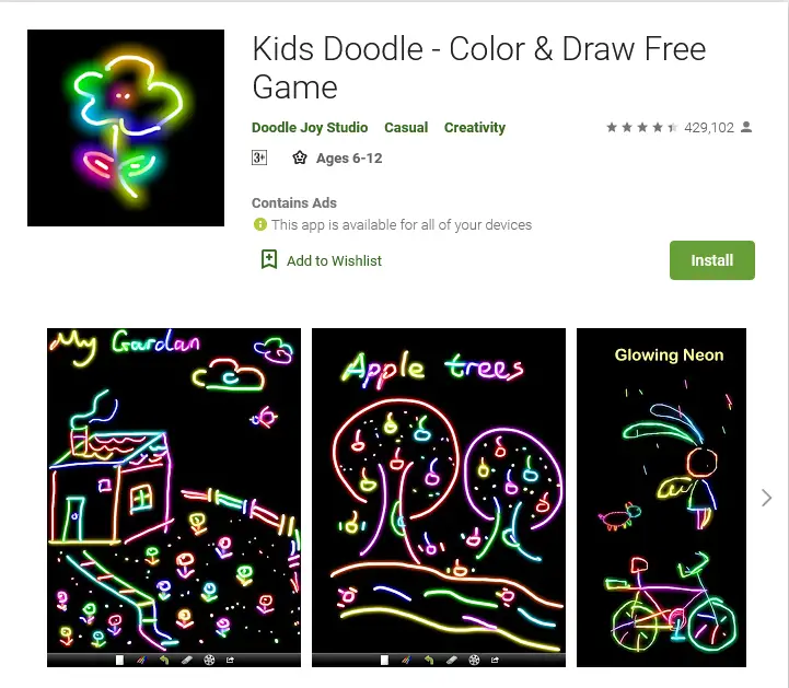 Kids Doodle - Color & Draw (Free: Android)