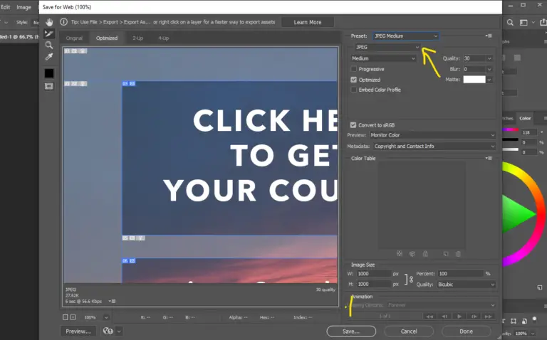 How to add a hyperlink to a jpeg in photoshop tutorial - Graphics Mob