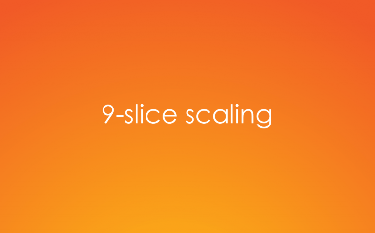 What is 9-slice scaling in Adobe Illustrator?