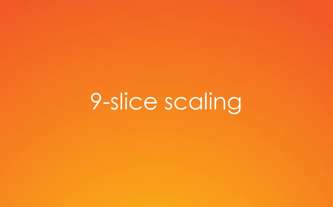 what is 9-slice scaling in illustrator