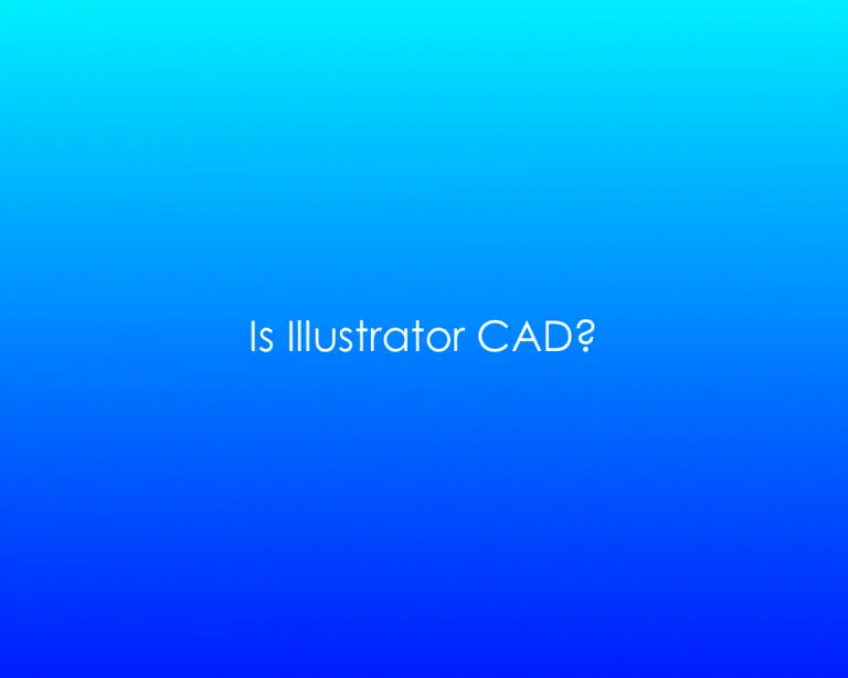 Is Adobe Illustrator a CAD program?