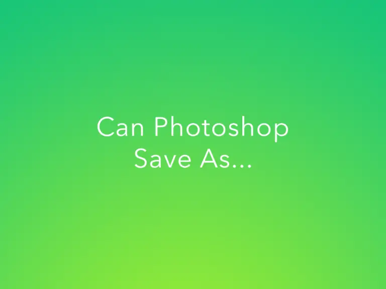 Can Photoshop Save As Vector, SVG, PDF, Ai, EPS, PNG, WebP…?