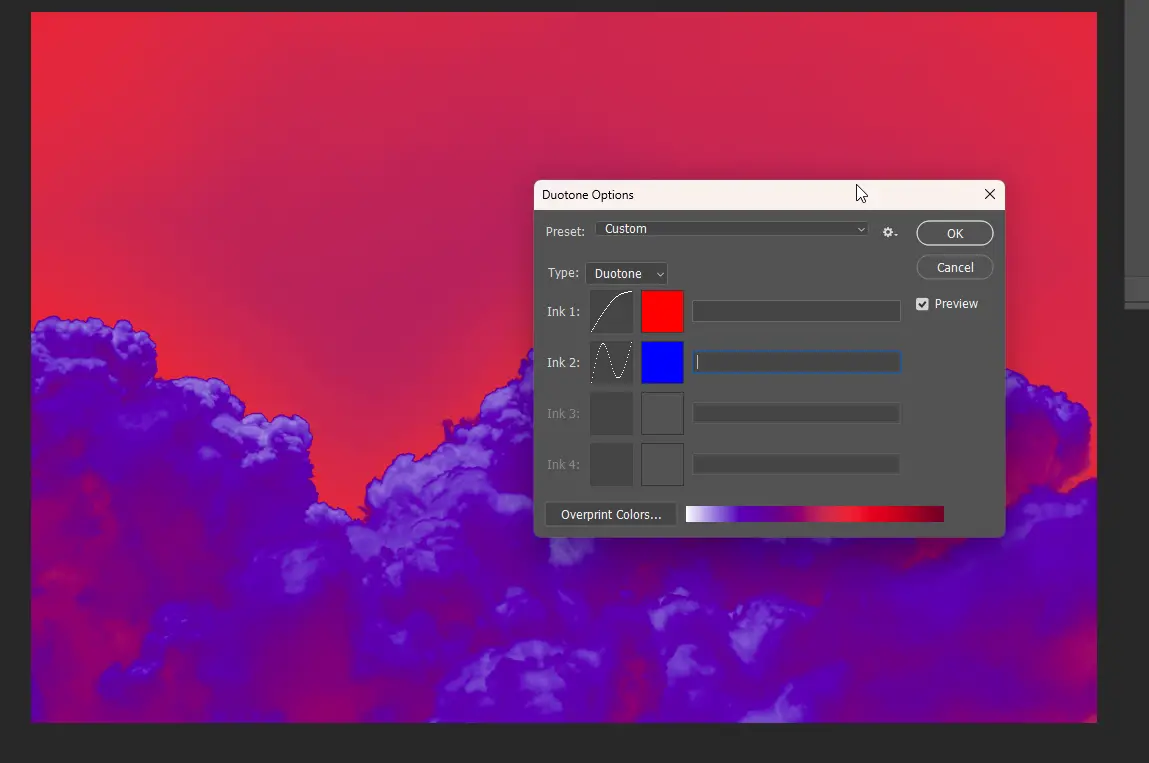 Why Duotone is Greyed Out in Quick Fix Graphics Mob