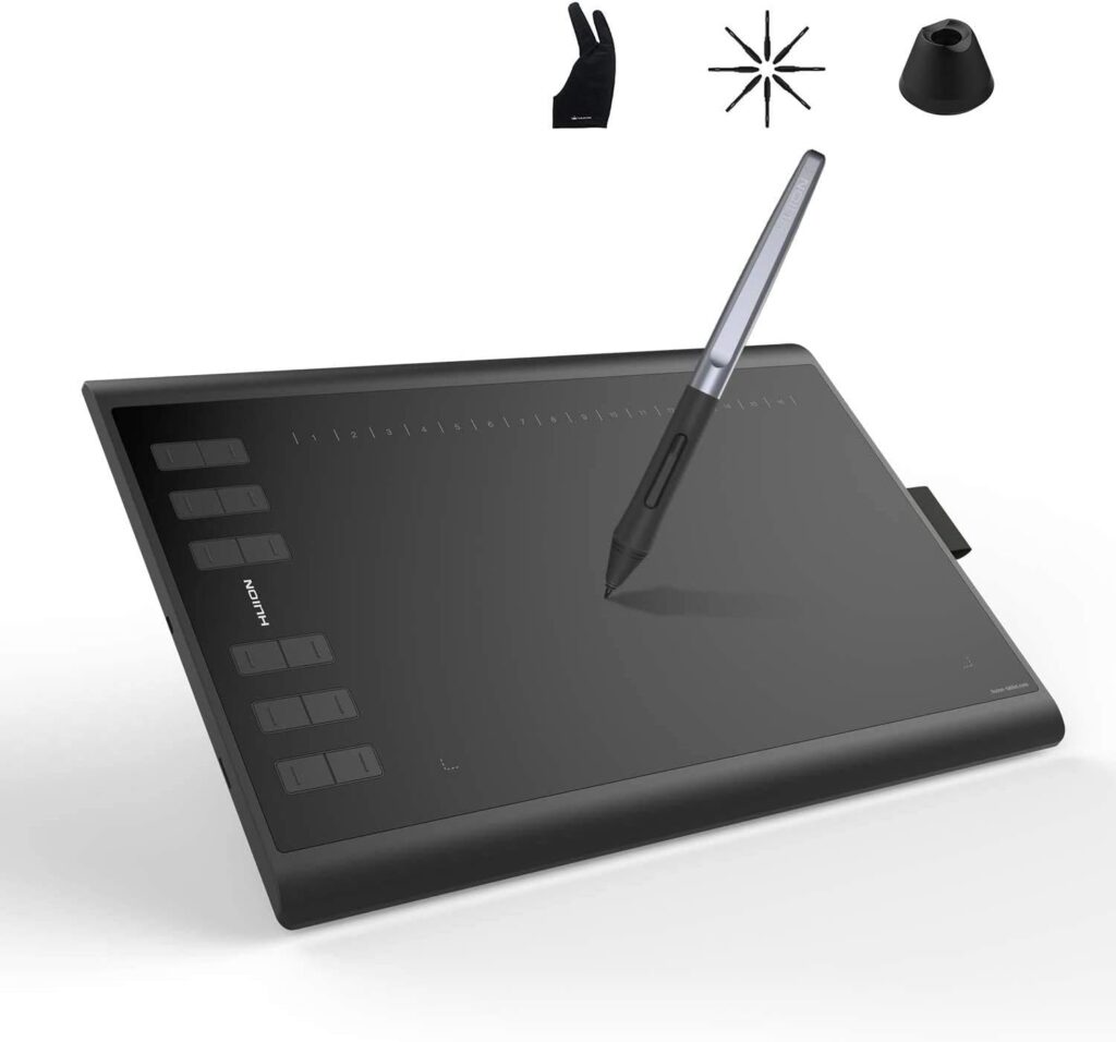 huion inspiroy graphic design tablet